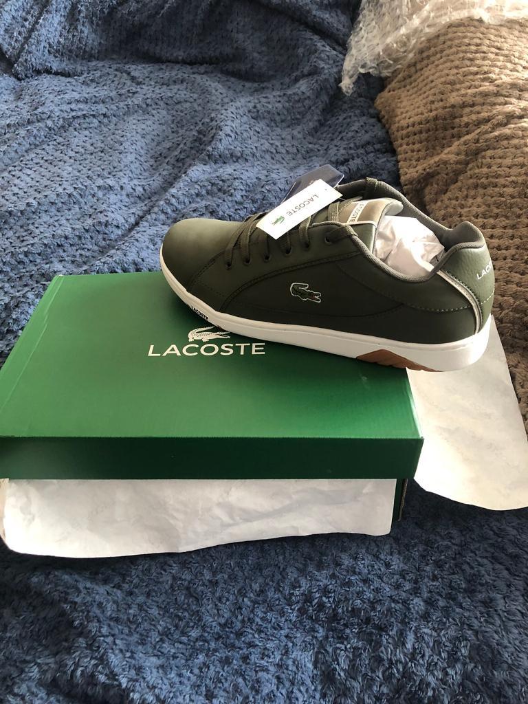 size 9 lacoste trainers